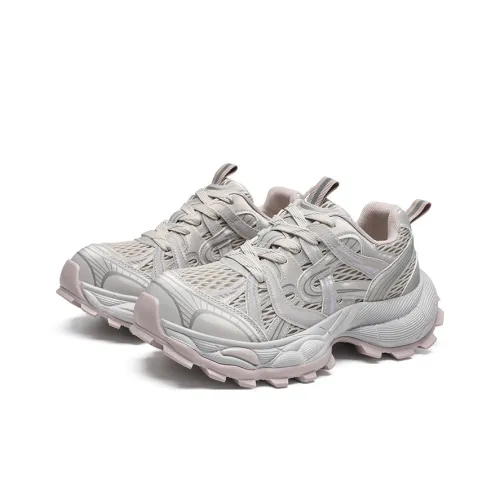 ZHR Змея Амортизация Устойчивость к истиранию Дышащий Низкий Топ Кроссовки с толстой подошвой Женские