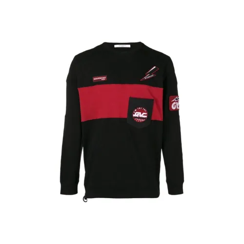 Givenchy Толстовка Мужская Черная Красная