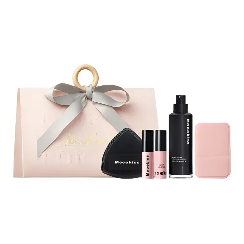 Mooekiss Бант Ручная Коробка Набор Макияжа Easy to Blend Glossy LIP Natural 5 Штук Набор
