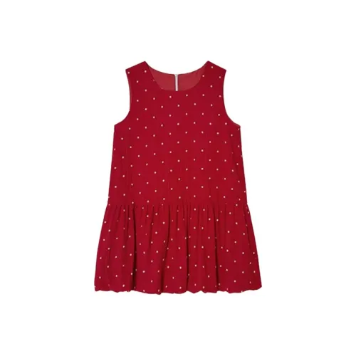 TSKIU Red Женские Платья без рукавов