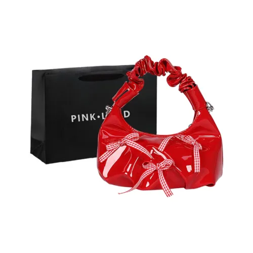 PINK·LAND ПУ (полиуретан) Сумка Женская Красный Черный Черный Розовый