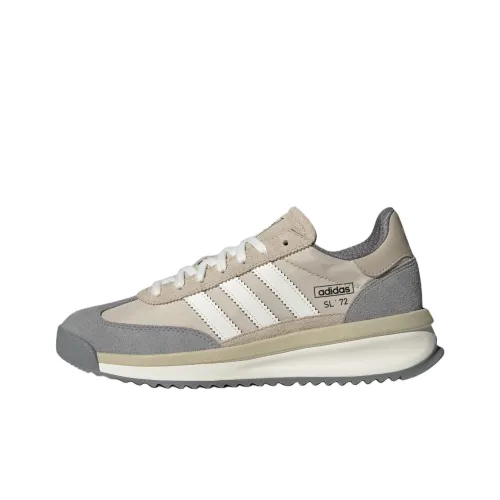 Adidas Originals SL 72 RTN Устойчивый к истиранию низкий топ Casual Унисекс Серый Коричневый