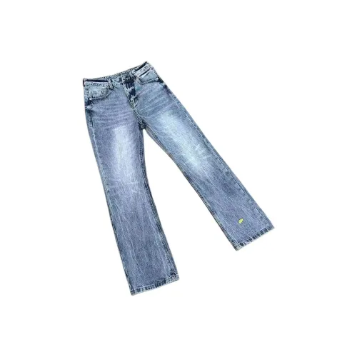 XUBAIHUO Джинсы Унисекс Light Синий