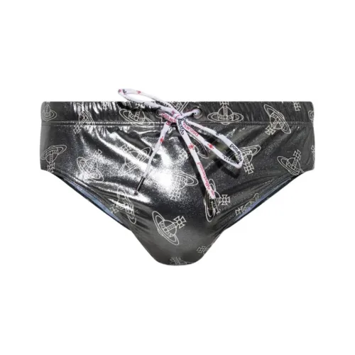 Vivienne Westwood SS25 Плавательные шорты Мужские Черные