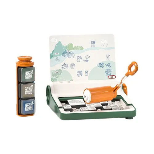 Joyful Guests Подвижный Тип Печать Машина Тема 'along The River During The Qingming Праздничный' Игрушки