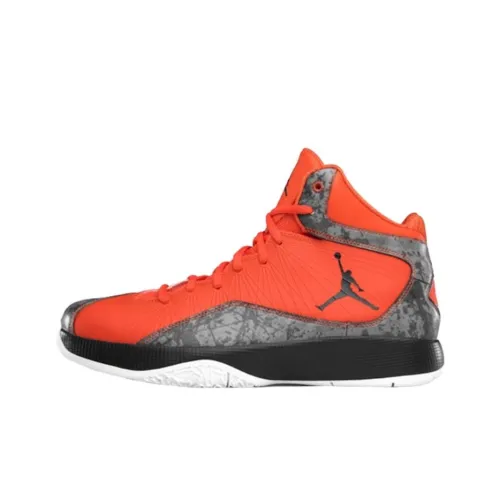 Jordan Air Джордан 2011 Устойчивый к истиранию MID Топ Винтажные баскетбольные кроссовки Мужской Апельсин