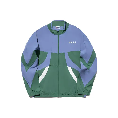 Подкладка Vital series Куртка Мужская Темный Temple Зеленый Бабочка Панель Синий Сливочный