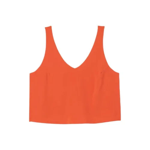 Vuori BrightPoppy Женские Майки Ярко-оранжевого цвета