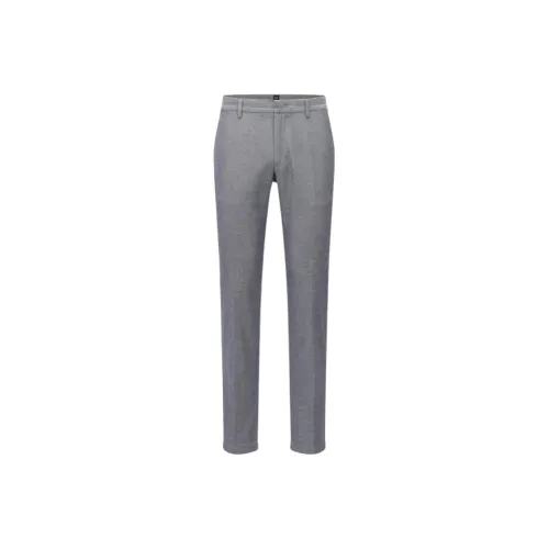Hugo Boss Gray Men's Casual Pants Hugo Boss Серый Мужской Повседневный Брюки