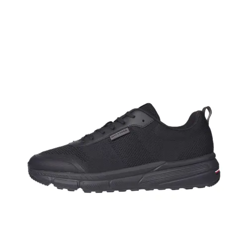 Tommy Hilfiger TRAINERS Беговые кроссовки Низкий Топ Черный Мужской