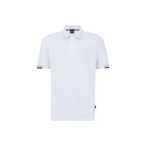 Hugo Boss Белая Мужская Поло