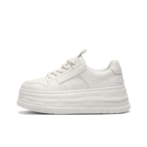 BELLE Низкие кроссовки для скейтбординга женские цвет экрю