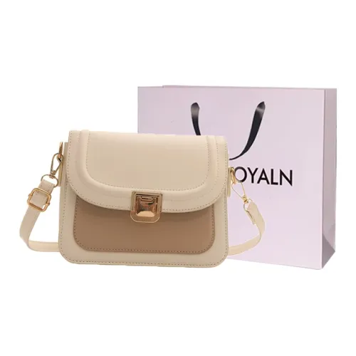 LOUIS ROYALN ПУ (полиуретан) Сумка через плечо Женская Белая и Черно-белая и Хаки