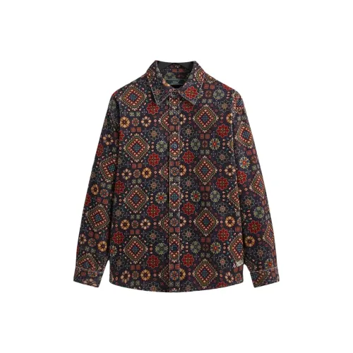 KITH Collaboration Многоцветные Мужские Рубашки