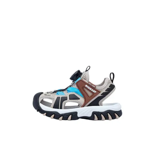 BIG WASP Износостойкие Легкие Амортизирующие Низкие Топы Детские Сандалии для Малышей