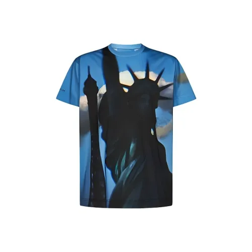 GIVENCHY Мужские синие T-рубашки