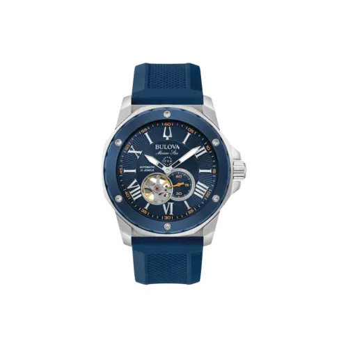 BULOVA Автоматический Механический Часы для Мужчин 45 мм Синий