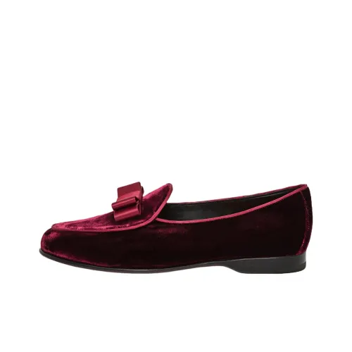 Santoni Мужские повседневные туфли Low Top Бордовый Мужской