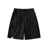 [Zippers Карго Шорты] Черный