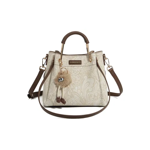 JANITINO ПУ (полиуретан) Сумка Стандартная Женская Абрикос