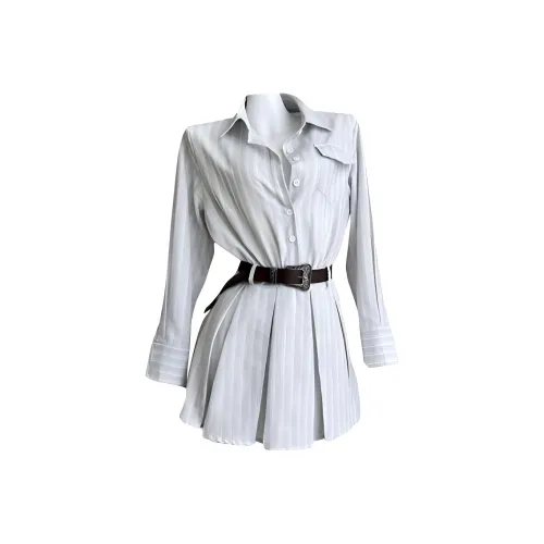 BIFH Длинное платье с длинными рукавами женское