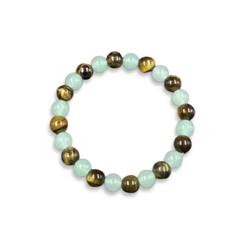 LuluCanaan Синтетическое Искусственное стекло кошачий глаз браслеты унисекс