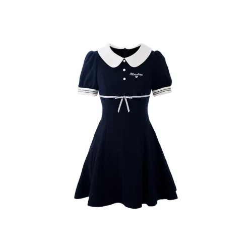 Blovelan Короткий рукав Платье Женское