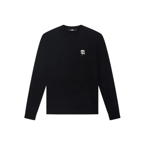 KARL LAGERFELD SS25 Свитер Мужской Черный