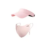 Розовый + UV солнцезащитная шляпа розового цвета