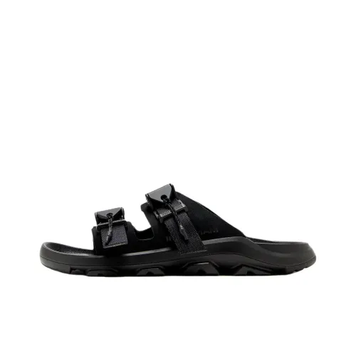 Maharishi x Birkenstock Mogami Terra Устойчивые к истиранию Слипоны Унисекс Черные Стандартные Свободного кроя