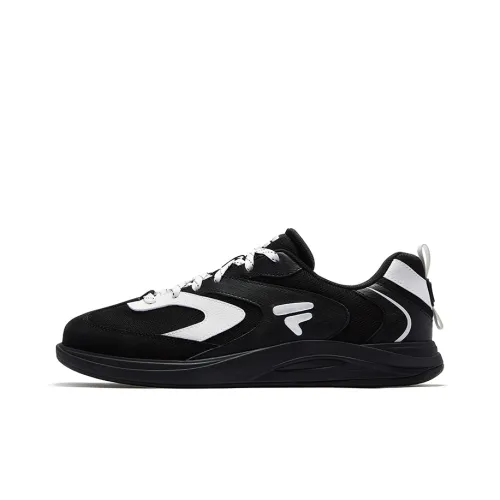 FILA FUSION BUZZARD FLAT Slate Shoes Низкие Кроссовки для скейтбординга Мужские Черно-белые