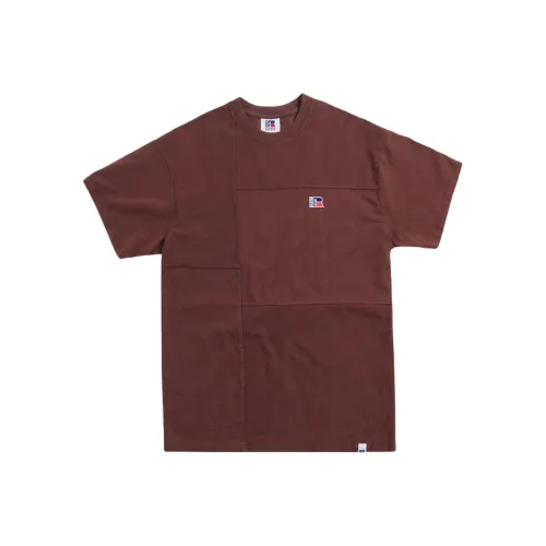 KITH x Russell Athletic Т-рубашка Мужская Темно-Коричневая