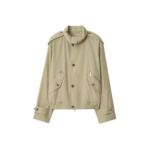 Burberry SS25 Куртки и Пальто Мужской Hunter Бежевый