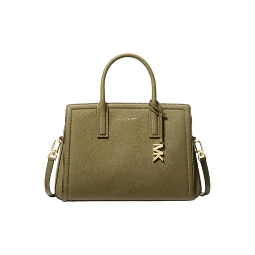 MICHAEL KORS Laila Кожа Одно плечо Сумка Средний Женский Армейский зеленый