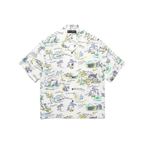 WACKO MARIA Белая унисекс рубашка