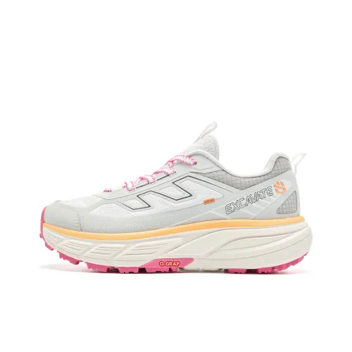 QIAODAN Амортизация Противоскользящие Устойчивые к истиранию Низкие кеды Trail Беговые кроссовки Женские