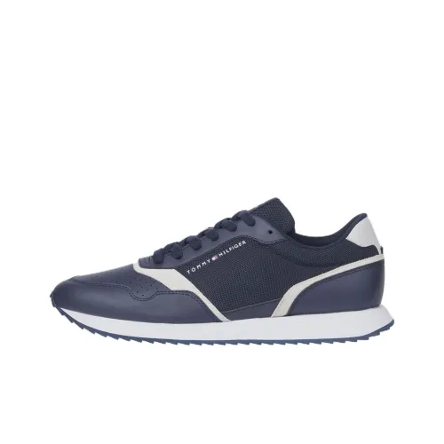 Tommy Hilfiger TRAINERS Беговые кроссовки Низкий Топ Синий Мужской