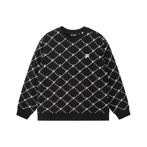 FILA FUSION FOB series Толстовка Унисекс Глубокий черный