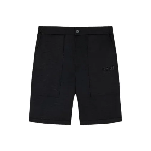 Шорты KARL LAGERFELD Повседневные Мужские Черные