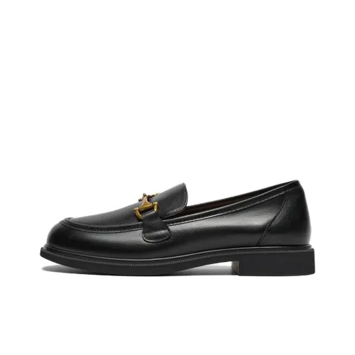 BATA Лоферы Черные Женские