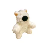 Вест-хайленд-терьер В положении стоя с короткой и мягкой шерстью