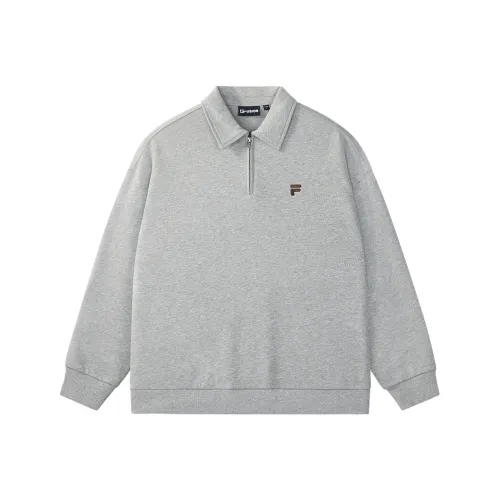 FILA FUSION FOB series Толстовка Унисекс Облачный серый Фотиния серый