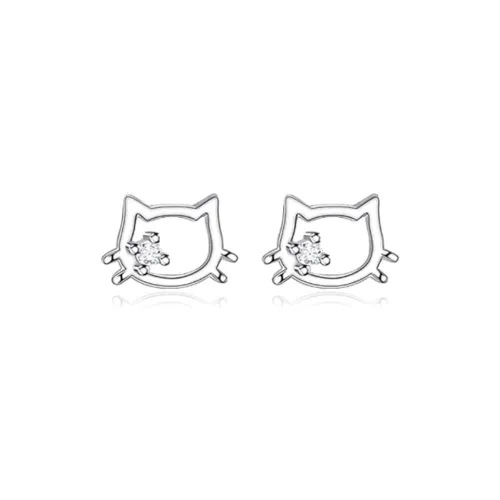 I YOU Alloy Stud Earrings Women's