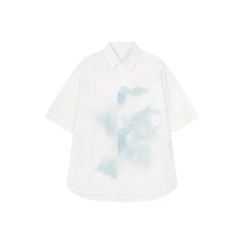 CROQUIS 482 Синий/Серый Комбинация Мужская Рубашка