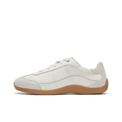 Clarks Низкий Топ Casual Женский Белый