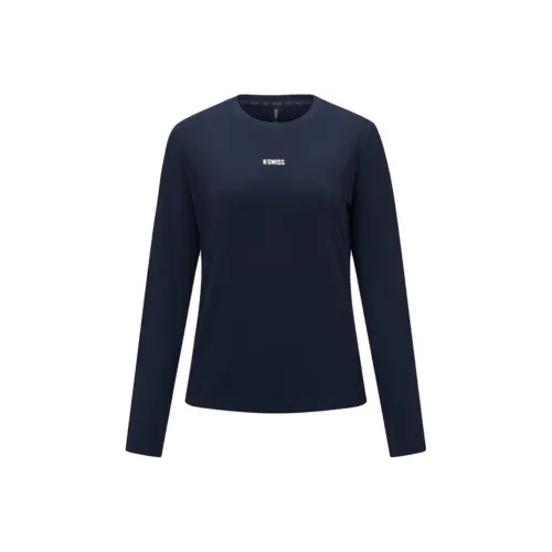 K·SWISS 014 NVY02 Женские футболки
