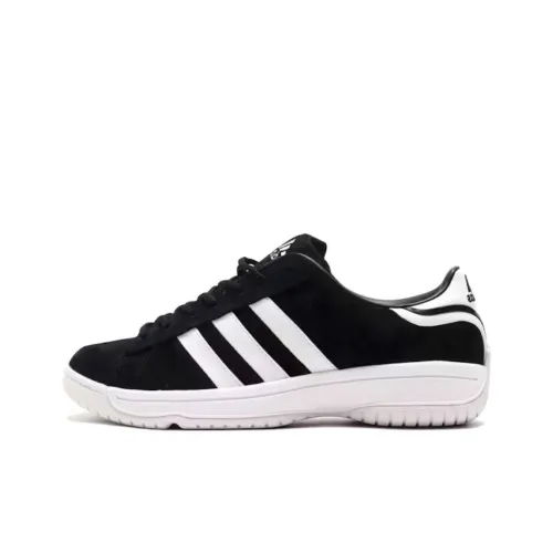 Adidas Campus Supreme Устойчивые к истиранию низкие скейтбордические кроссовки унисекс черные