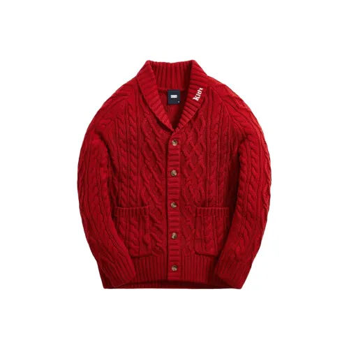 KITH Collaboration Красный Мужской Трикотаж