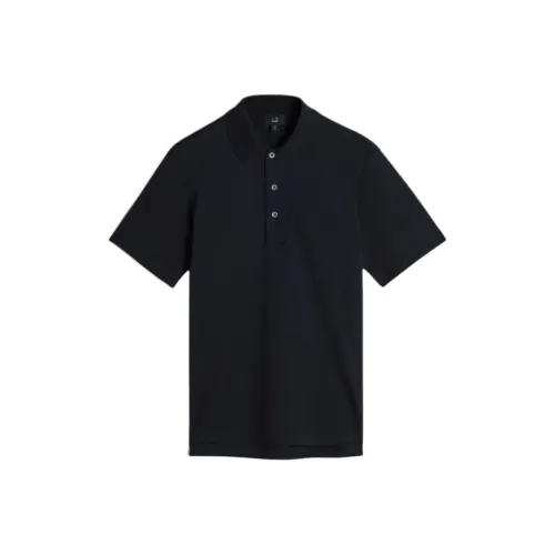 Dunhill Поло Мужское Ink Синий