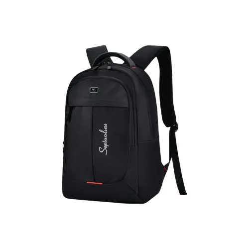 SEPTWOLVES Oxford Рюкзак Стандартный Унисекс Черный